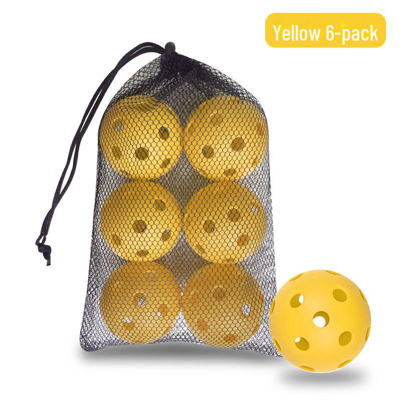 Dual Use 72mm Pickleball with 26 Holes for Indoor & Outdoor Practice