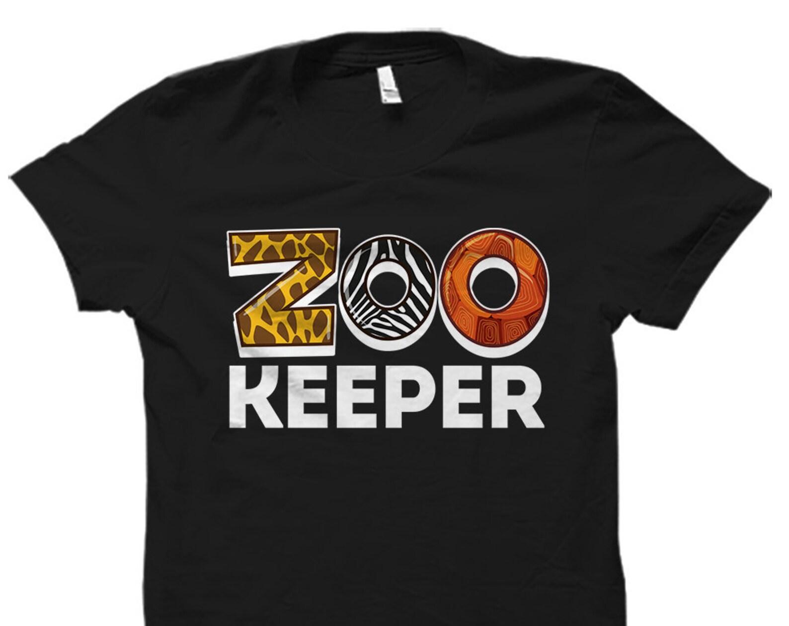 Zoo Keeper Shirt. Zoo Keeper Gift. Zoo Keeper Costume. Zoo Shirt. Zoo Gift. Animal Shirt. Animal Gift. Zoo Keeper Gift Idea #OS1450 2XL
