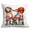 New Baseball Peripheral Printed Pillowcase Home Living Room Sofa Pillowcase Cushion Cover