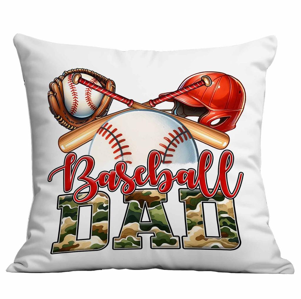 New Baseball Peripheral Printed Pillowcase Home Living Room Sofa Pillowcase Cushion Cover