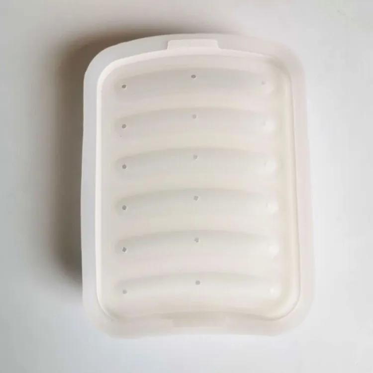 Silicone Sausage Maker Mold DIY Silicone Handmade Hamburger Hot Dog Mold Reusable Kitchen Accessories Gadget for Cake Baking Pie