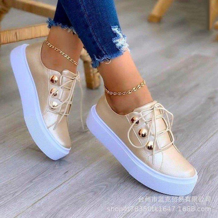 2025 Plus Size Casual Fashion Low-Cut Comfortable Round-Toe Women's Shoes