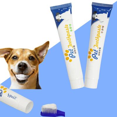Dentifricio commestibile per cani, cuccioli e gatti, pulizia dei denti, cura orale, prodotti per animali domestici
