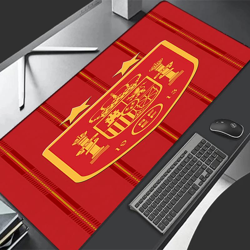 Manchester United FC logo Theme Premium Non-slip Mouse Pad with Stitched Edges,Durable Rubber Material,for Desktop & Gaming Great Gifts