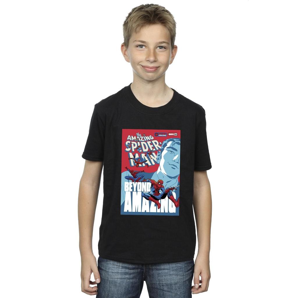 Marvel Boys Spider-Man Beyond Amazing Cover T-Shirt