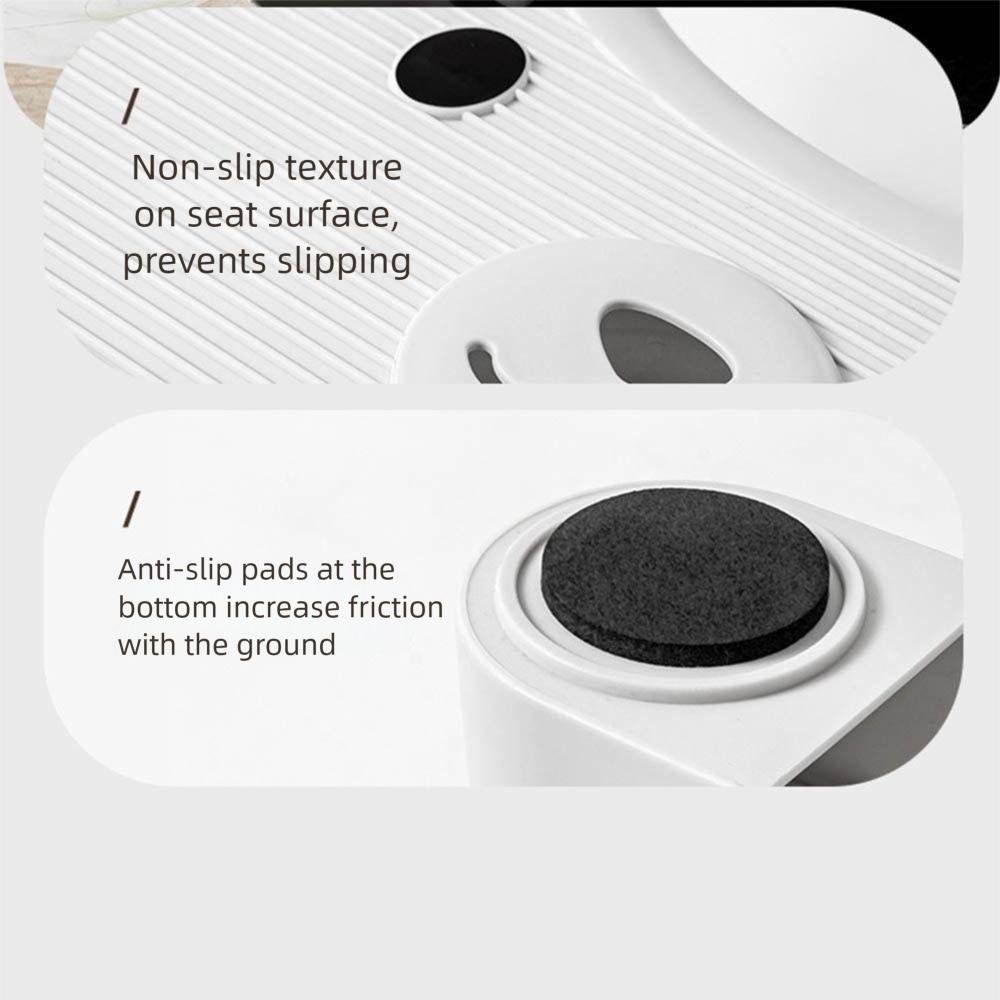 Non-slip Bathroom Foot Stool Foldable Toilet Seat Folding  Toilet Footstool  Bathroom Accessories