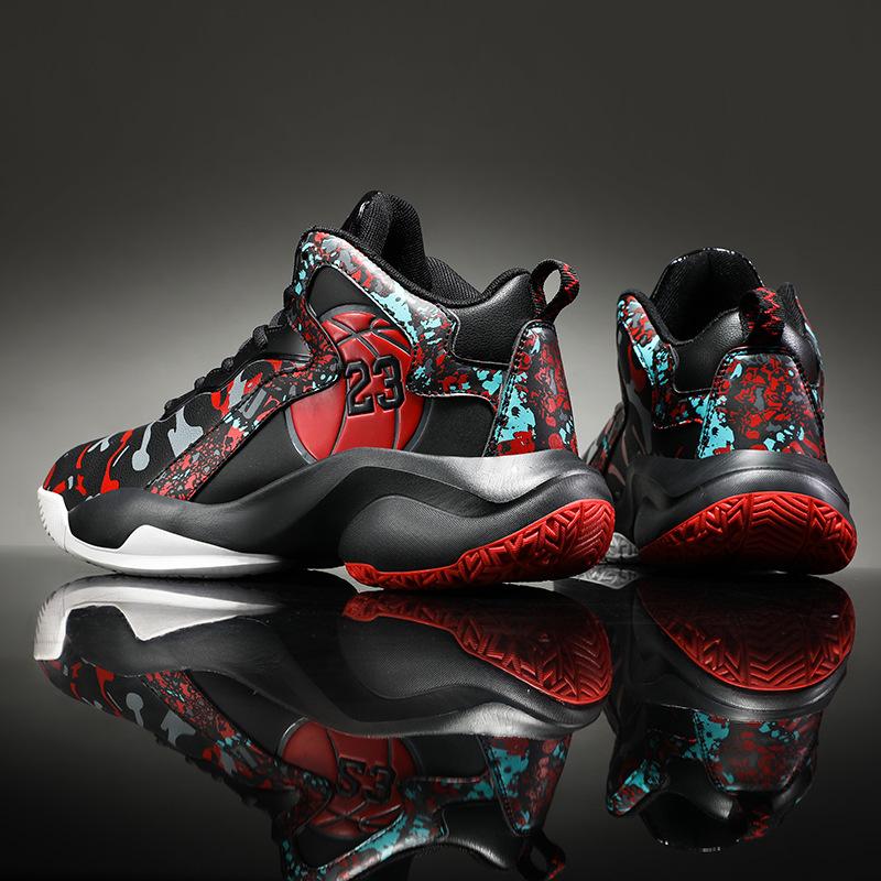 Basketball Shoes Men's Summer Sports Shoes Students Outdoor Cement Ground Actual Game Training Shoes