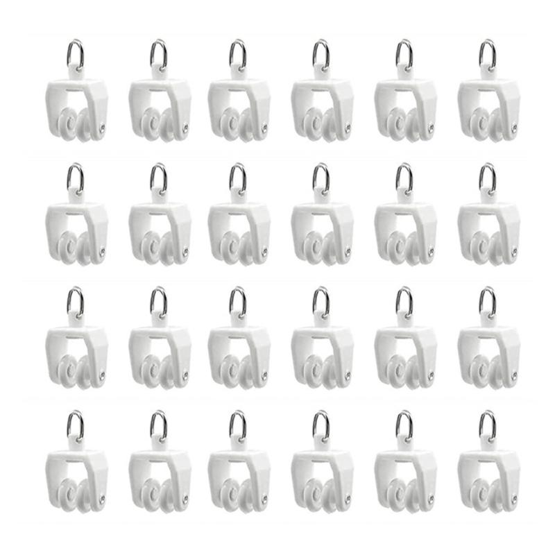 Flexible Curtain Rails 3Meter Ceiling Curtain Track with Rollers Clip Kits for Window Treatments In Homes and Offices