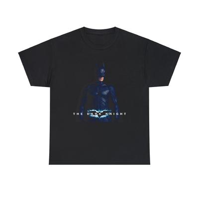 T-shirt in Cotone Pesante Christian Bale The Dark Knight, Batman