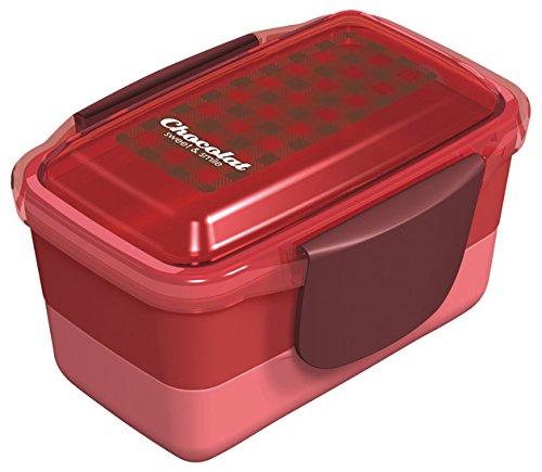

Chocolat Dome 2 Tier Lunch Box Red 668736