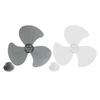 Fan Blade Replacement Plastic Fan Blade Easy To Clean PP Plastic Easy To Disassemble High Temperature Resistance