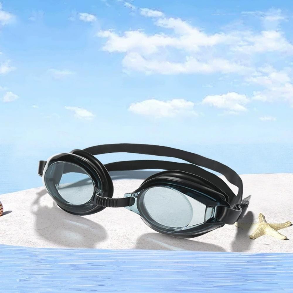 1pc Swimming Goggles High-definition Waterproof Glasses For Adult Flat Transparent Diving Goggles Swimming Equipment For Summer