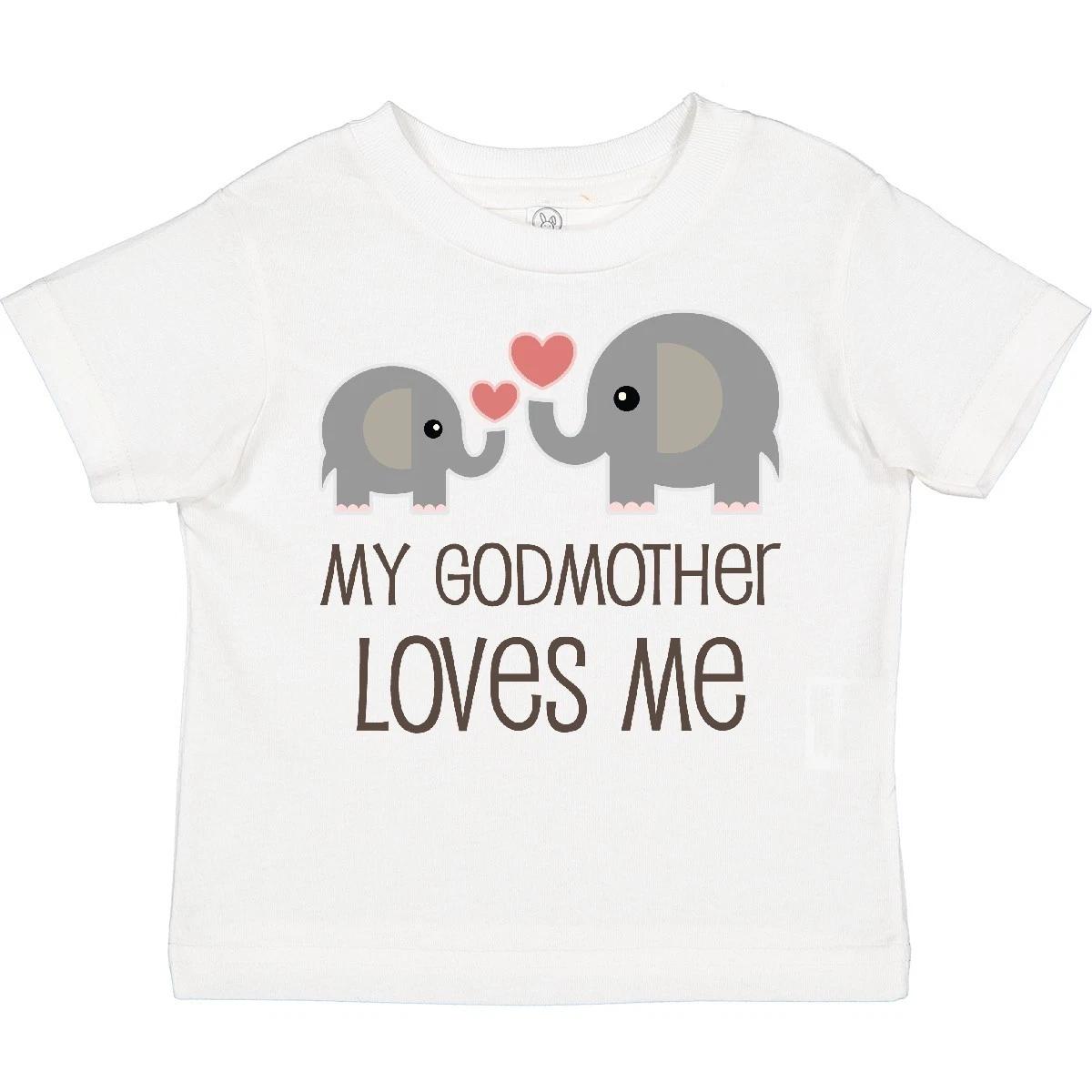 

Inktastic My Godmother Loves Me Toddler T-Shirt From Godchild Childs New Cute 100