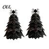 DIY Fabric Ornament Set Quilted Christmas Tree Craft Kit, Vintage Patchwork Handmade Xmas Sewing Set, Tabletop Holiday Decor for Beginners Adults Kids