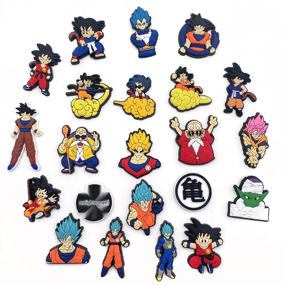 Dragon Ball Clog Shoe Charms - Hot Selling Garden Shoe Buckle Accessories