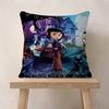 5D Anime C-Coraline Cushion Cover Inches Farmhouse Decor Home Throw Pillow Covers For Couch Decorations