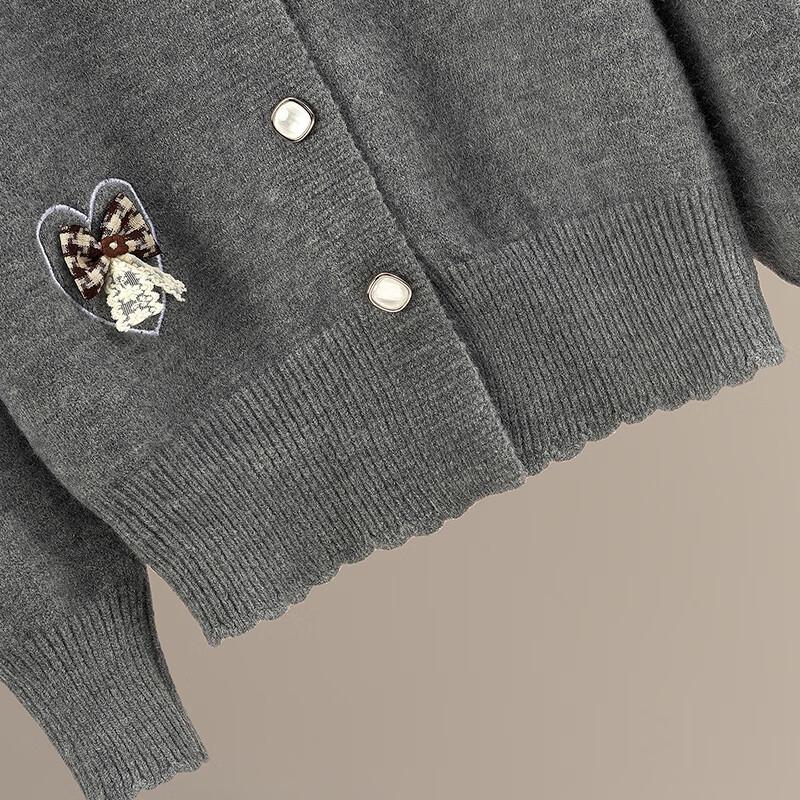 Women's 3D Bow Knit Cardigan