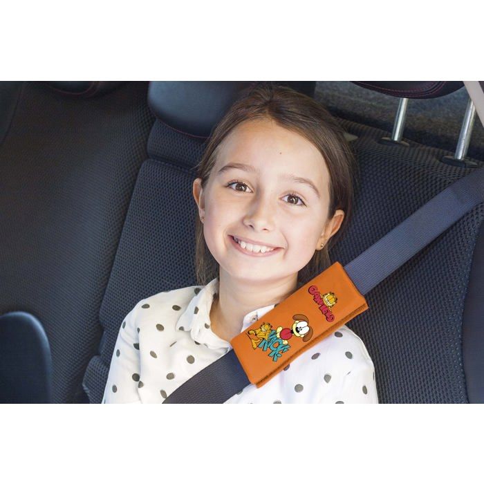 Protège-ceinture - Garfield - Lot de 2 - Mini-coussinets - Polyester