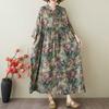 Women's Monochrome Long Dress