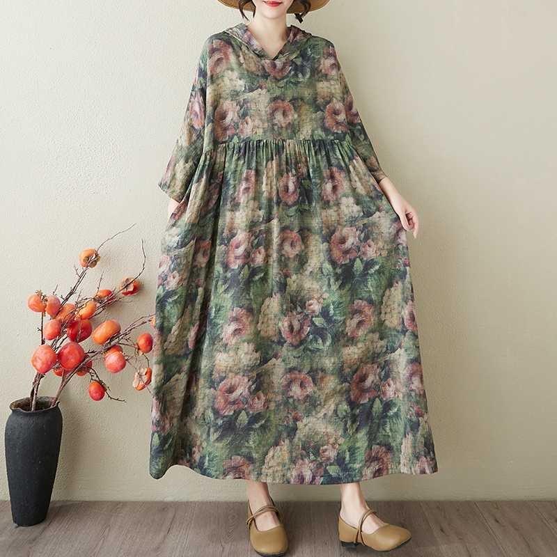 Women's Monochrome Long Dress