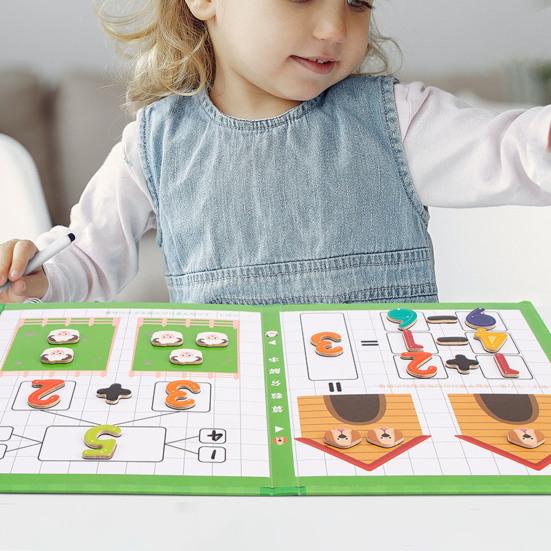 

1 комплект, деревянная математическая доска, портативная практичная просветляющая игрушка для мальчиков и девочек, сложение, вычитание