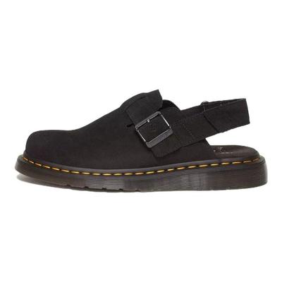 Jorge 2 Suede Slingback Mule Black Unisex Sneakers 31563001
