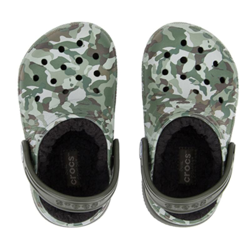 Crocs Classic Clog Lightweight and Abrasion Resistant Cotton Sandals Camouflage Kids