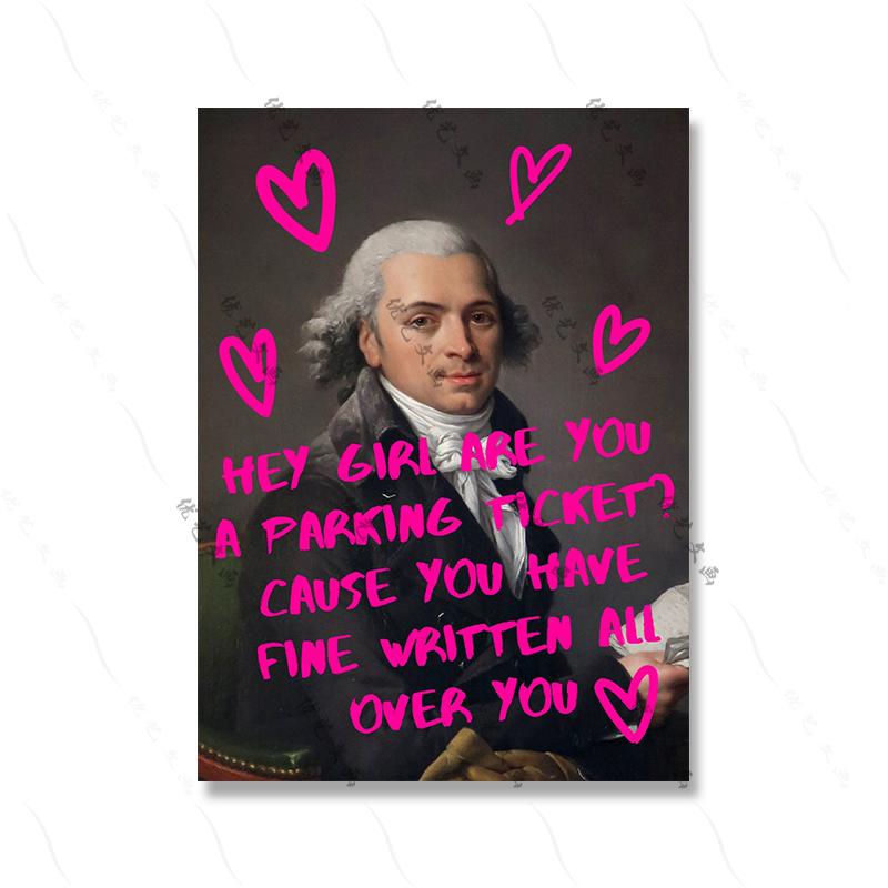 

Винтажный женский портрет, постер с принтом, забавные вдохновляющие граффити, цитата, ретро феминизм, художественная картина на холсте, гостиная, домашний декор 21x30cm No Framed