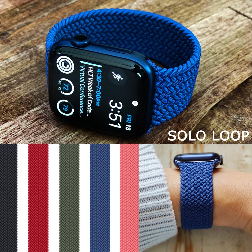 apple watch sport loop cape cod blue