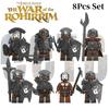 Kt1033 Magic Lord Mini Figure Series Powerful Orc Xp254-261 Children's Educational Building Toy