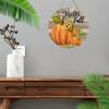 Garden Decorations,autumn Harvest Festival Decorations,wooden Hanging Decorative Signs,"hello Fall"logo,pumpkin pattern,2D Flat Products