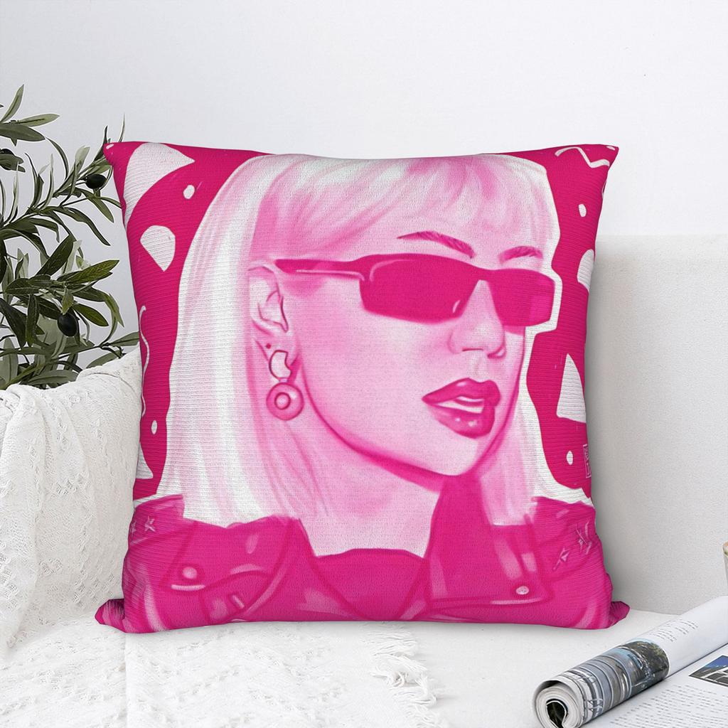 New Singer Slayyyter Merch Pillow Cover Custom Cushion Cover Vintage Pillow Case For Couch Sofa Bedroom