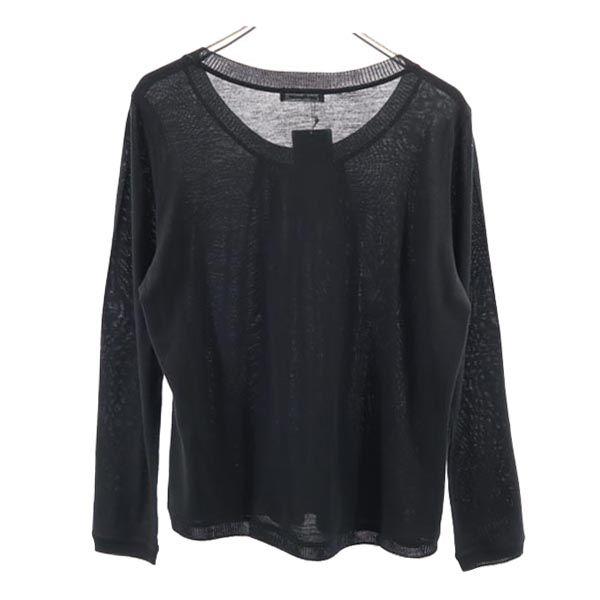 Unused NEWYORKER Wool Long Sleeve Sweater 15(76) Big Size Washable Knit Women Used