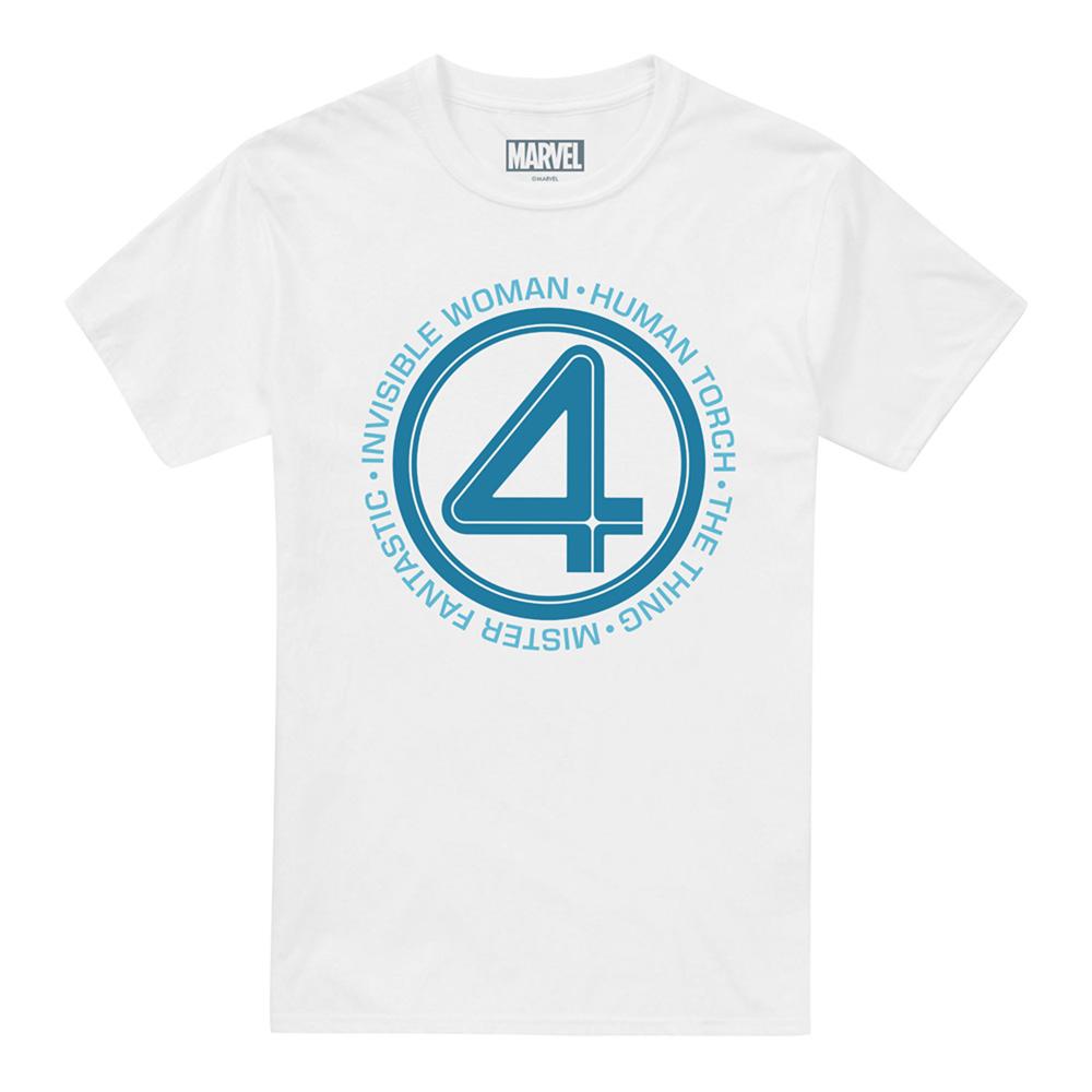 Fantastic Four Unisex Adult Superhero Team T-Shirt