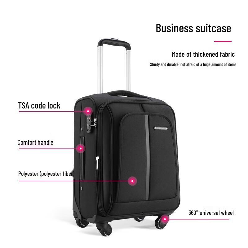 

Diplomat DEF-1551A Business Carry-on Suitcase