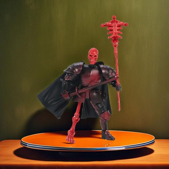 Yousheng Medieval Knight Action Figure Kit with Accessories Movable Joints Skeleton Knight Model Toy DIY Assembly Posable Knight Figurine Decoration