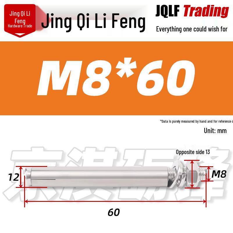 304 Stainless Steel Expansion Bolt - National Standard Screw Nail