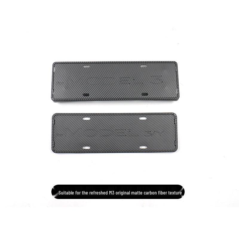 Clip-on Full Wrap License Plate Holder for Refreshed Tesla Model 3