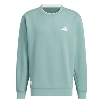 FW24 Kleine Logo Sweat-Serie Lockerer Schnitt Rundhals Langarm Sweatshirt Herren Sweatshirt Hellgrau JM3412