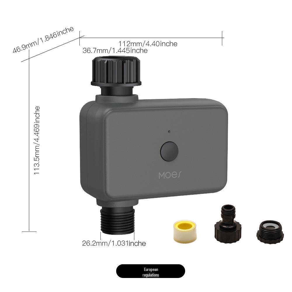 Smart Bluetooth Irrigation Water Valve with App & Voice Control for Gardens and Agriculture
