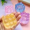Squishy Maltose Fidget Toy Bright Soft Colored Slow Rising Cubic Maltose Squeeze Toy Fun Anti-Stress Sensory Toy  Christmas Toys