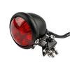 Rear Tail Light High Brightness Small Round Retro Motorcycle LED Brake Tail Signal Light