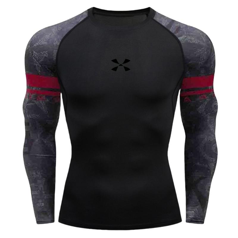 Cody Lundin Men's Compression Gym Wear Swim T Shirt Wholesale Men Gym Wear Slim Fit Rash Guard Compression T Shirt
