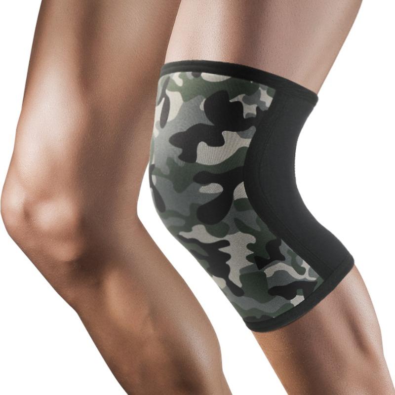 

Neoprene Camouflage Compression Knee Protection Weightlifting Knee Pads Neoprene Material Fitness Squat Fitness Knee Pads 2XL