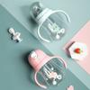 Silicone Nipple Baby PP Bottle Food Grade Baby Bottle With Handle  Feeding Utensils