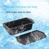 Large Capacity Efficient Ice Cubes Makers Silicone Molds With Lid For Efficient Ice Production In 12 24Hours 4lb Size For Various Use