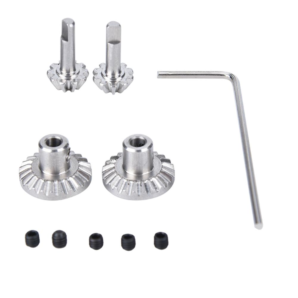 

2 Pair of For WPL 1:16 Metal Copper CNC Process Steel Gear RC Car Model Accessories