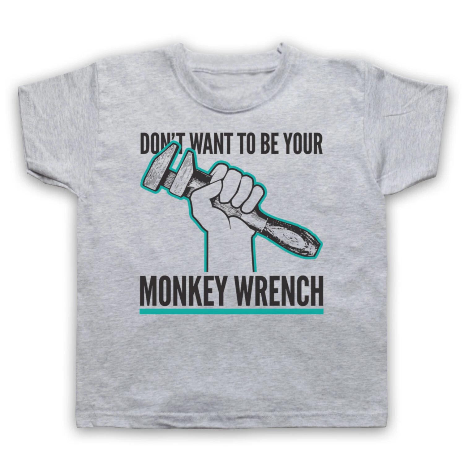 MONKEY WRENCH UNOFFICIAL ROCK GRUNGE DAVE GROHL KIDS CHILDS T-shirt 120