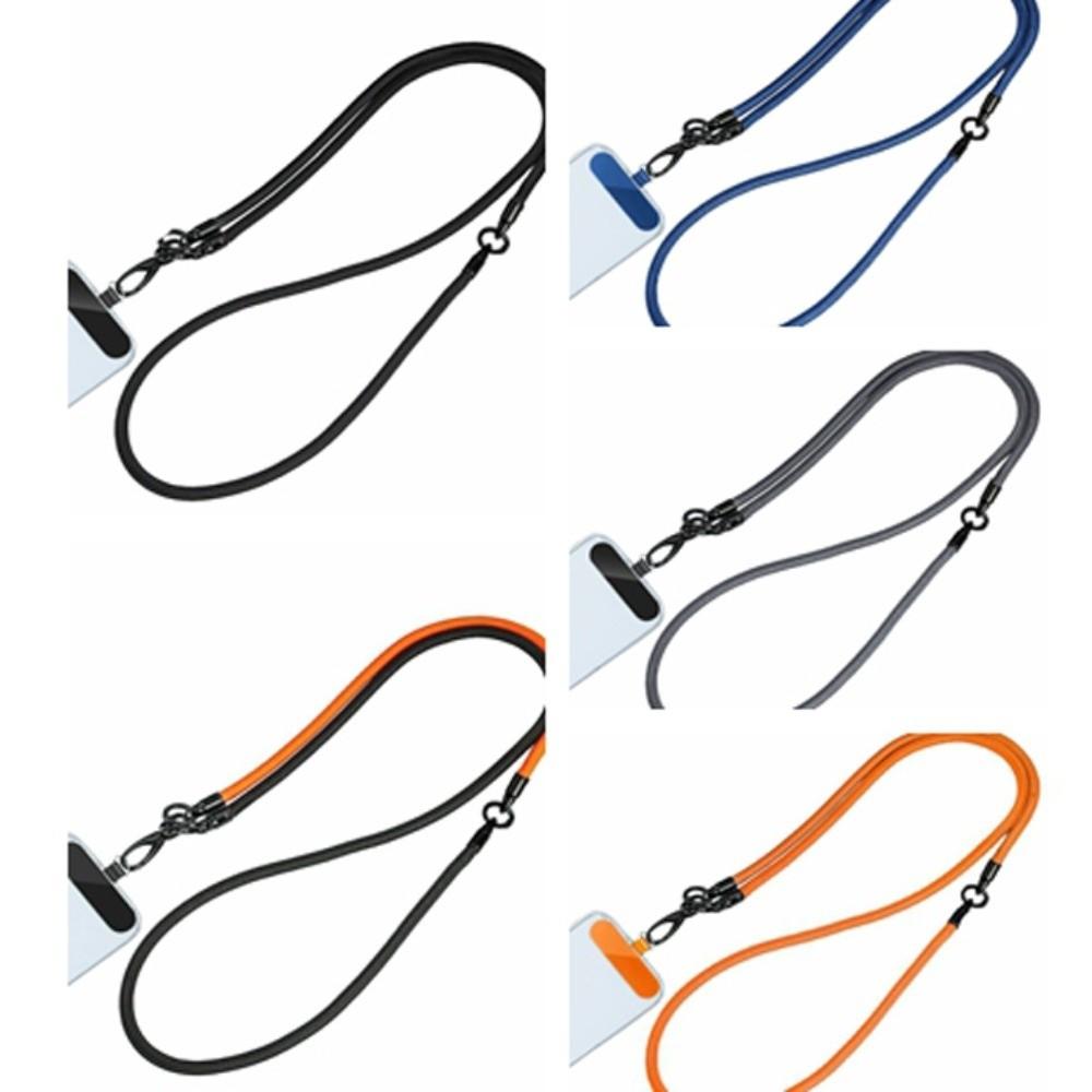 Neck Hanging 3-in-1 Phone Lanyard Adjustable Length Crossbody Phone Strap  Men Women