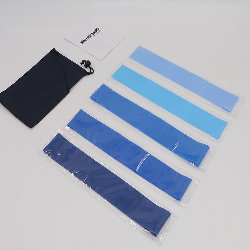 Yoga TPE Resistance Band & Ring Set
